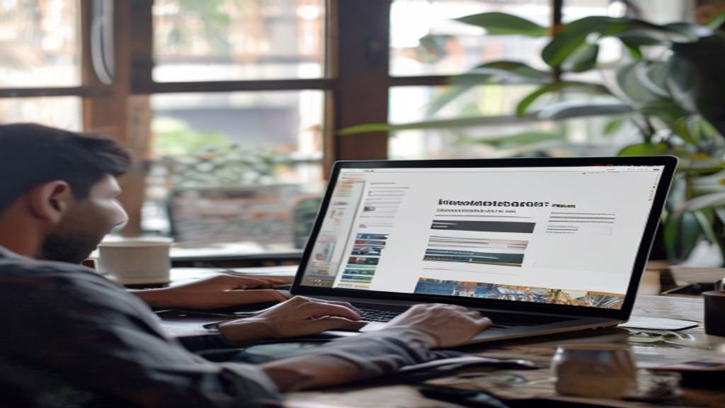 Desain profesional jasa pembuatan website company profile di Magetan, menampilkan branding bisnis modern.
